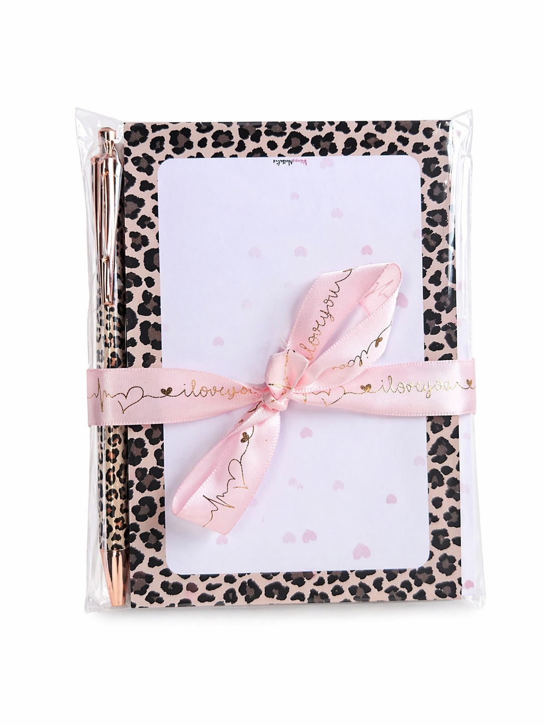 Cadeauset Notitieblok & Pen – Luxe Roze Giftbox – Perfect Cadeau voor Haar
